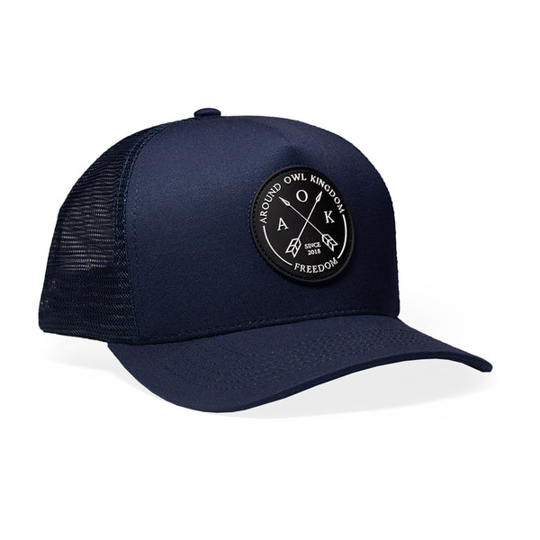 Boné Telado Trucker - Azul